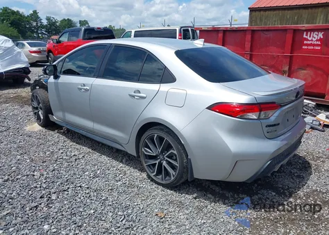 2022 Toyota Corolla Se/Night Shade z USA, uszkodzony, nr VIN JTDS4MCE5NJ099265